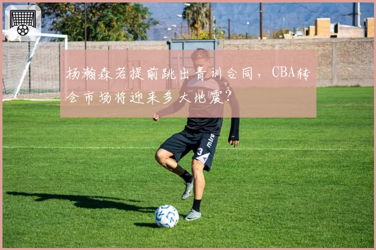 杨瀚森若提前跳出青训合同,CBA转会市场将迎来多大地震?